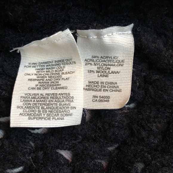 RACHEL Rachel Roy Black Pullover Sweater XS 074 - Picture 4 of 6